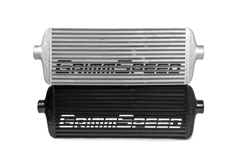 GrimmSpeed 2008-2014 Subaru STI Front Mount Intercooler Kit Raw Core / Red Pipe