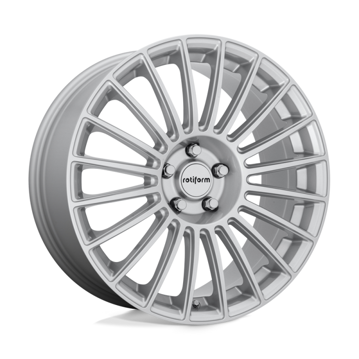 Rotiform R153 BUC Wheel 19x8.5 5x112 45 Offset - Gloss Silver