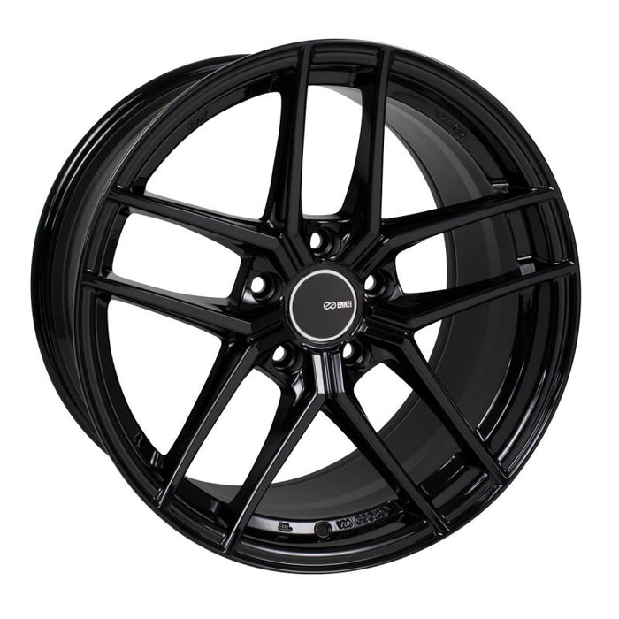 Enkei TY5 18x8 5x112 45mm Offset Black