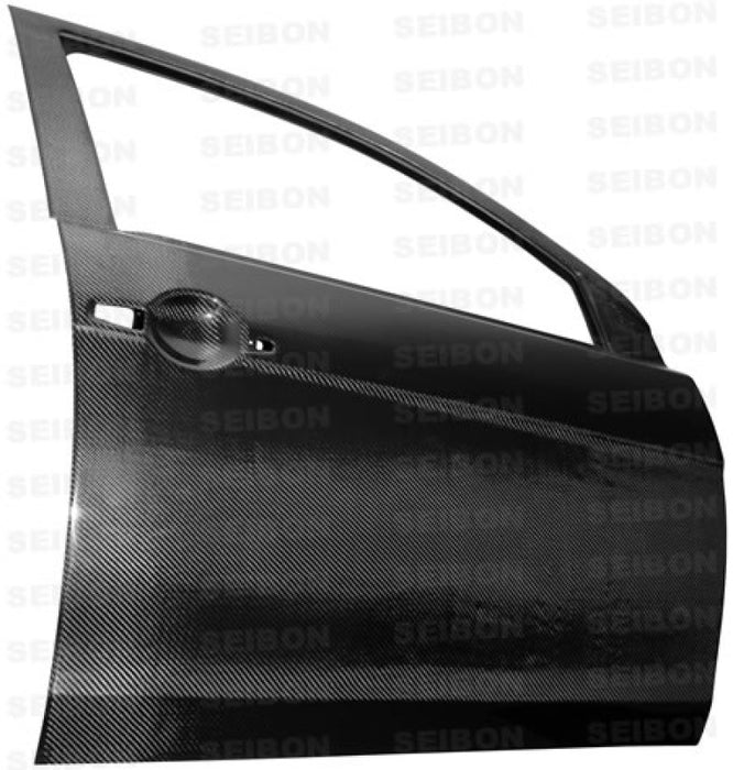 Seibon Carbon Fiber Front Doors (Pair) 2008-2015 Mitsubishi Evo X