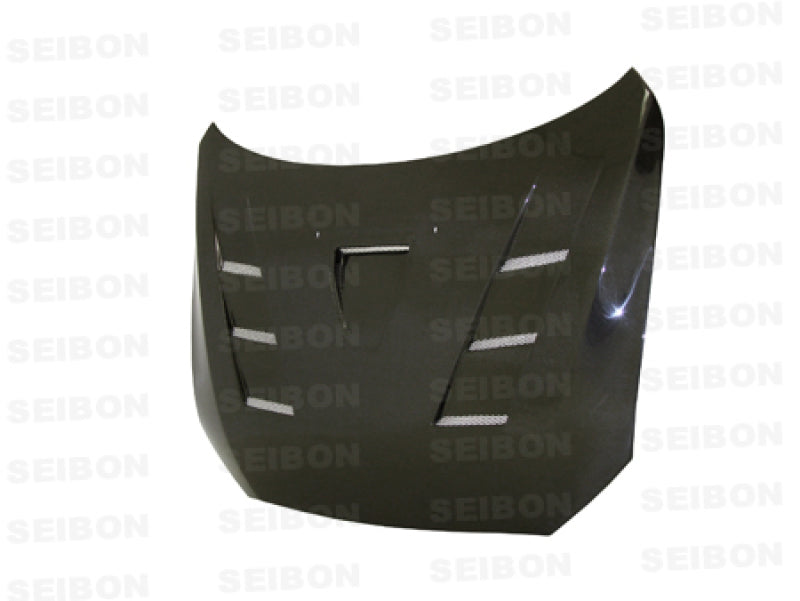 Seibon TS-style Carbon Fiber Hood  2008-2012 Mitsubishi Evo X