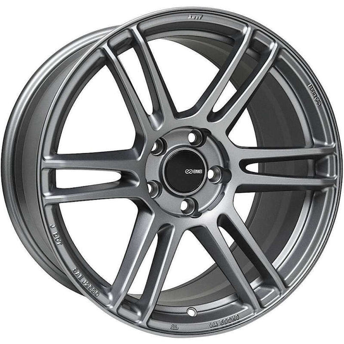 Enkei TSR-6 18x8 5x100 45mm Offset Titanium Gray