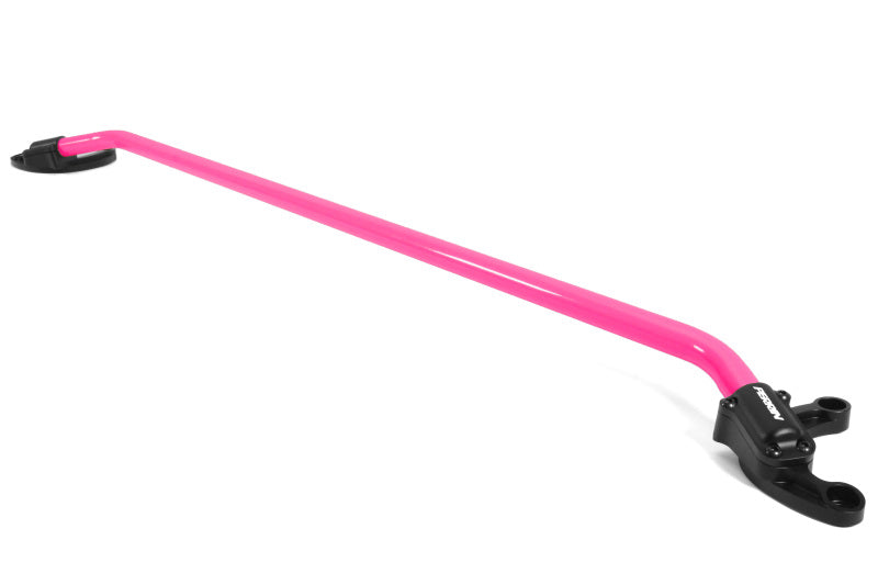 Perrin 2022+ Subaru WRX Strut Brace w/ Billet Feet -  Hyper Pink