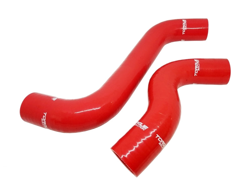Torque Solution  Silicone Radiator Hose Kit - Red 2015-2021 WRX / 2014-2018 Forester XT