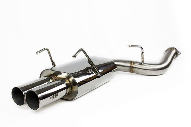 ISR Performance MB SE Type -E Dual Tip Exhaust 1989-1994 Nissan 240SX S13