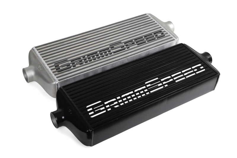 GrimmSpeed 2008-2014 Subaru STI Front Mount Intercooler Kit Raw Core / Red Pipe