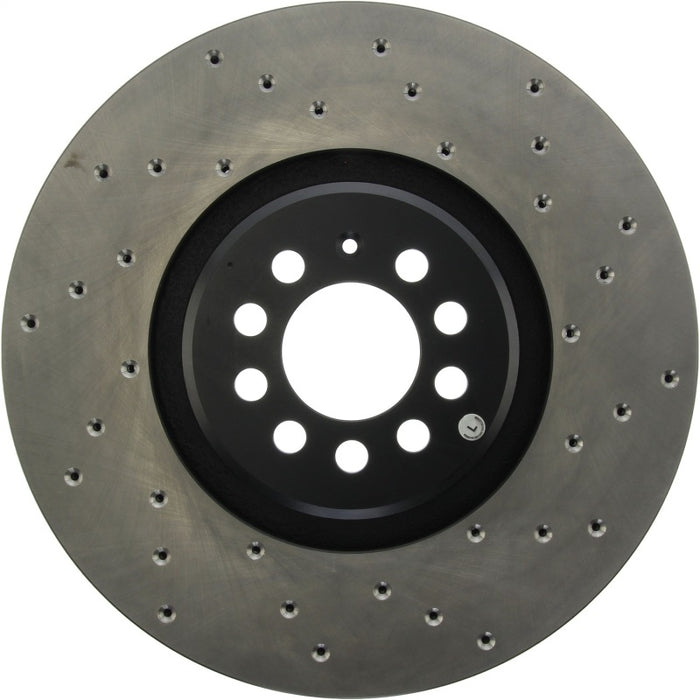StopTech 04-06 Audi TT Quattro / 04 VW Golf R32 AWD Drilled Left Front Cryo Rotor
