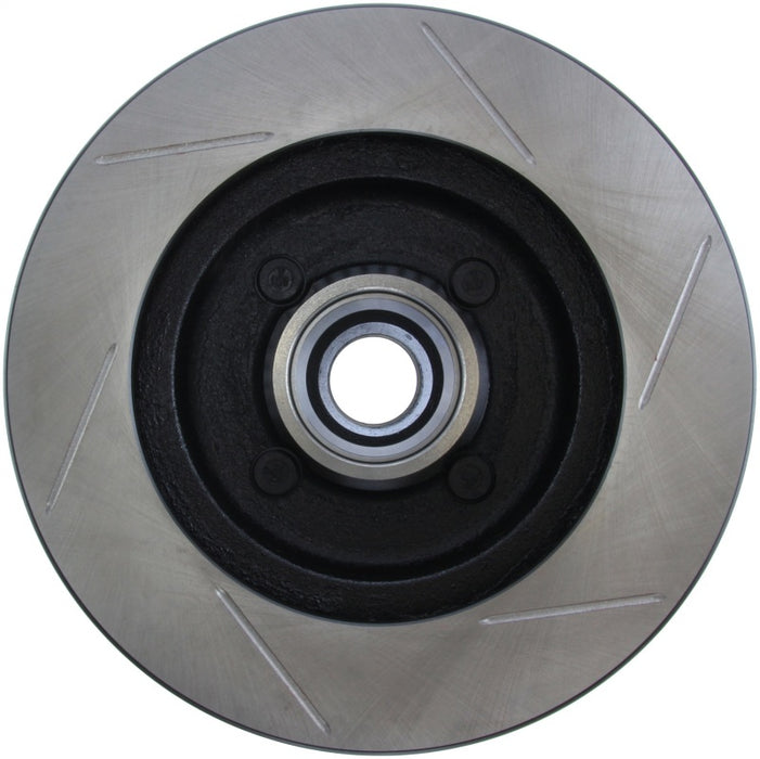 StopTech Power Slot 90-93 Ford Mustang 8cy (Exc 93 Cobra Rear Disc) Front Right Slotted Rotor