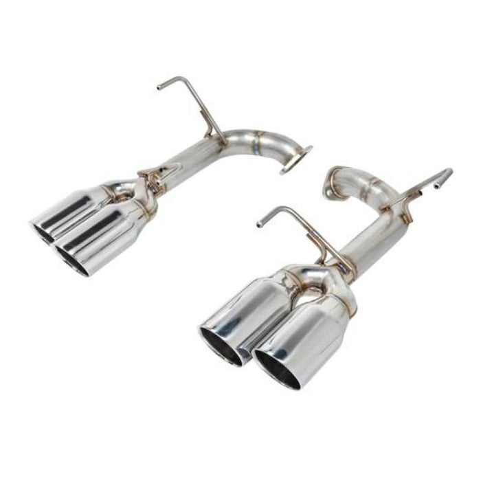 Remark Axle Back Exhaust w/Stainless Steel Double Wall Tip 4in 2015-2021 WRX / 2015-2021 STI