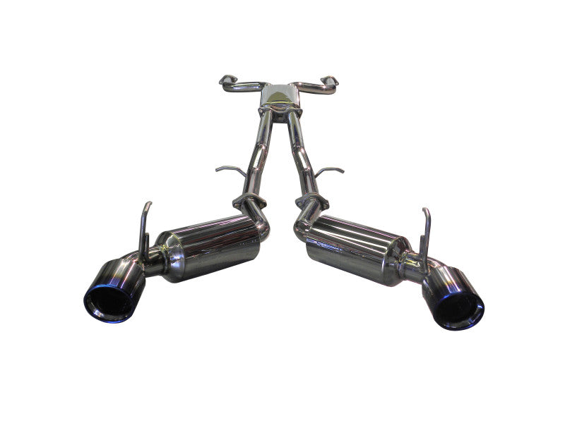 Injen Dual 60mm SS Cat-Back Exhaust w/ Built In Resonated X-Pipe 2009-2020 Nissan 370Z