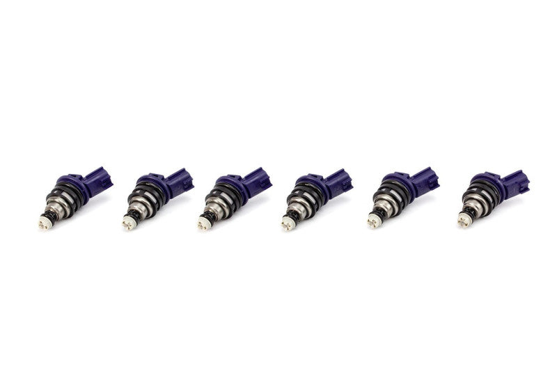 ISR Performance RB25DET / VG30DETT 550cc Side Feed Injectors  (Set of 6)