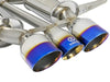 aFe Takeda Cat-Back Exhaust w/ Blue Flame Tips
