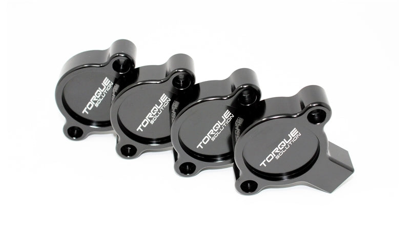 Torque Solution Black FA20 AVCS Cam Sensor Covers 2015-2021 WRX / 2013 ...