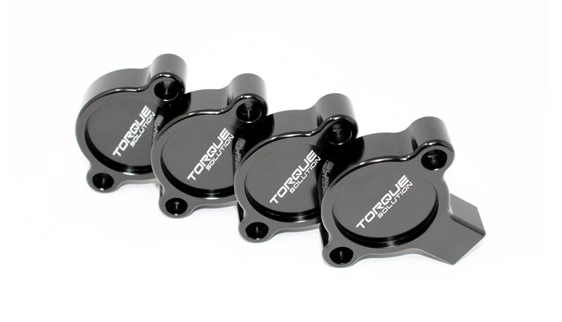 Torque Solution Black FA20 AVCS Cam Sensor Covers 2015-2021 WRX / 2013-2021 BRZ