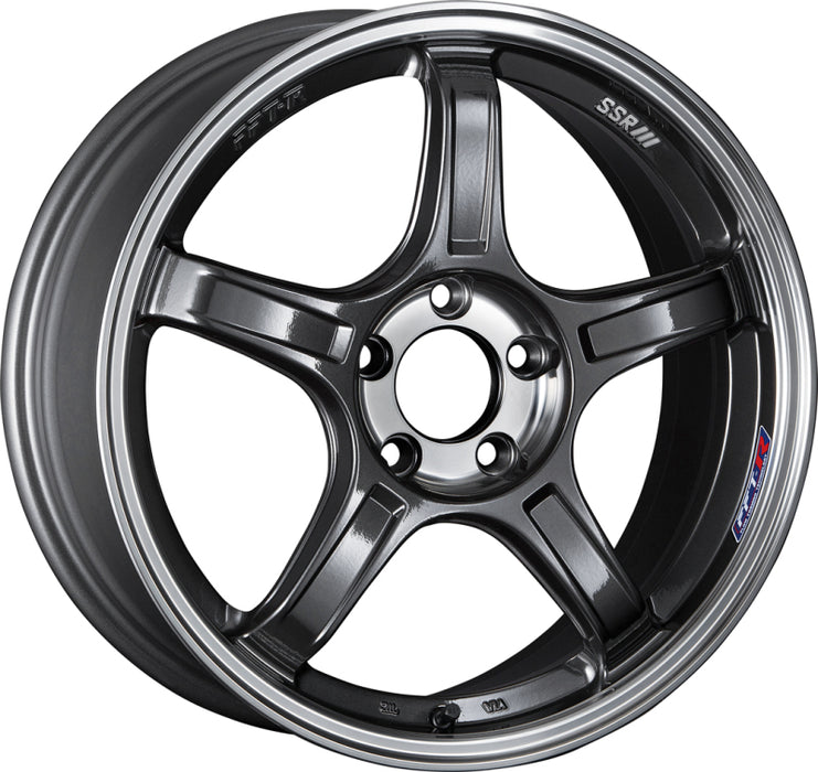 SSR GTX03 18x7.5 5x100 38mm Offset Black Graphite