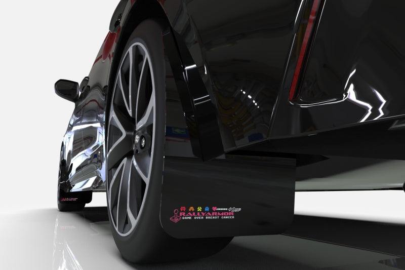 Rally Armor 19-21 Hyundai Veloster Turbo/2.0/R-Spec Black Mud Flap BCE Logo
