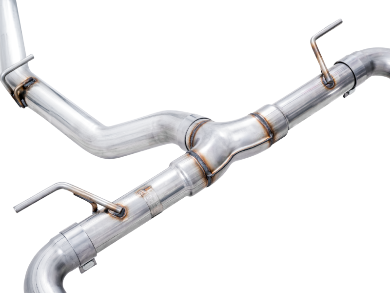 AWE Track Edition Catback Exhaust w/ Chrome Silver Tips 2013-2022 BRZ / 2017-2021 Toyota 86 / 2022 GR86