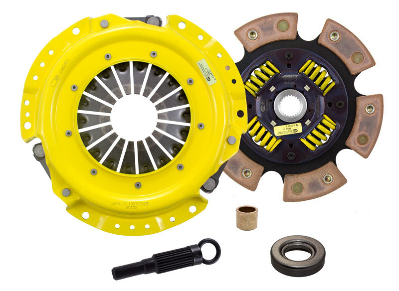 ACT XT/Race Sprung 6 Pad Clutch Kit 1991-1994 Nissan 240SX S13 KA24DE 5spd