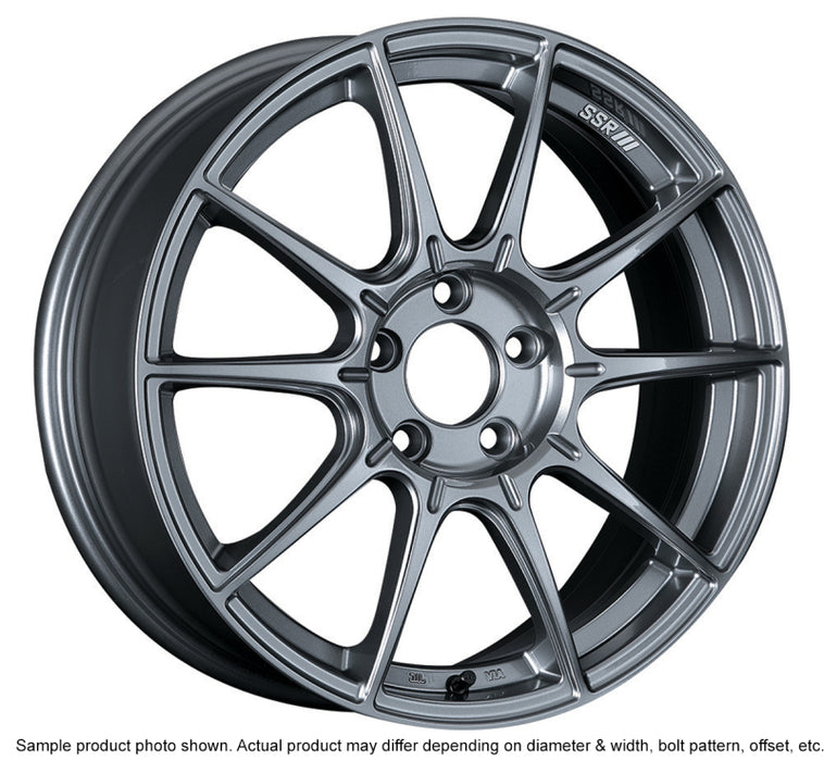 SSR GTX01 18x7.5 5x100 48mm Offset Dark Silver