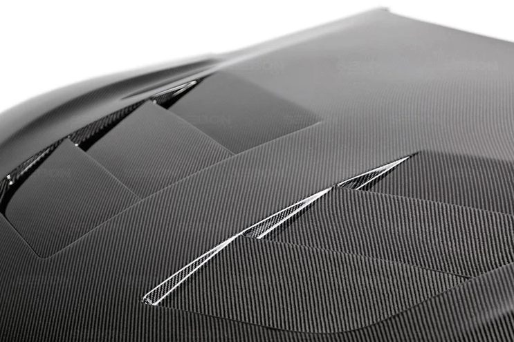 Seibon TSII-Style Double-Sided Carbon Fiber Hood 2020+ Toyota Supra