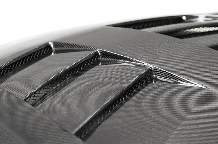 Seibon TSII-Style Double-Sided Carbon Fiber Hood 2020+ Toyota Supra