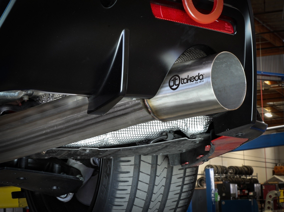 aFe POWER Takeda 3.5in 304 SS CB Exhaust 4" Brushed Finish Tip 2020+ Toyota Supra