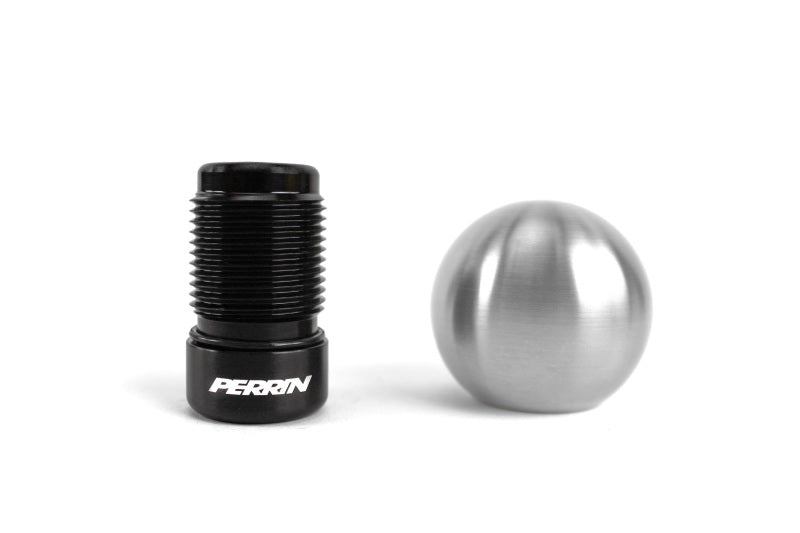 Perrin Brushed 2.0in Stainless Steel Shift Knob Ball 2022-2023 BRZ/GR86 MT