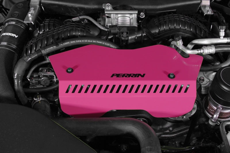 Perrin Hyper Pink Pulley Cover 2022-2023 WRX