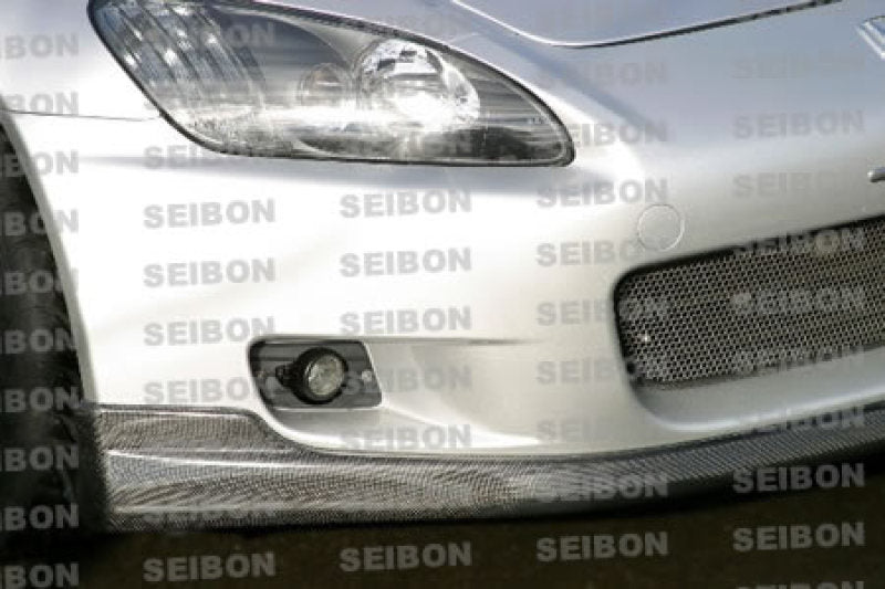 Seibon OEM Style Carbon Fiber Front Lip  2000-2003 Honda S2000