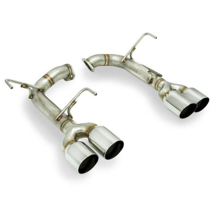 Remark Axle Back Exhaust w/Stainless Steel Single Wall Tip  2015-2021 WRX / 2015-2021 STI