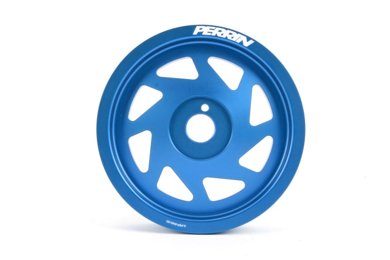 Perrin Crank Pulley Blue  2015-2018 WRX / 2013-2020 BRZ / 2014-2018 Forester XT FA/FB Series Engines