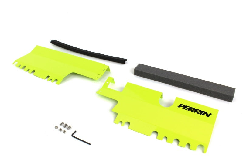 Perrin Neon Yellow Radiator Shroud (Without OEM Intake Scoop) 2015-2021 WRX / 2015-2021 STI