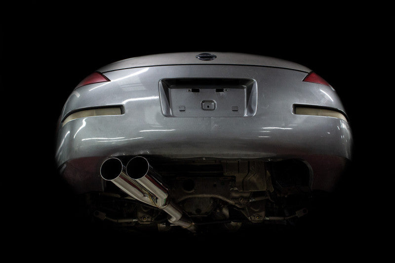 ISR Performance EP (Straight Pipes) Dual Tip Exhaust 4in 2003-2008 Nissan 350Z