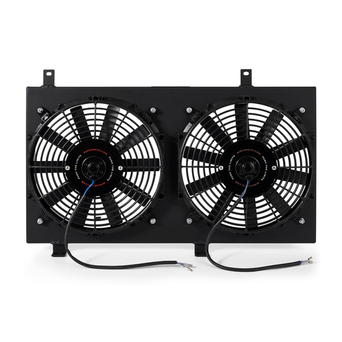Mishimoto Aluminum Fan Shroud Black 2004-2008 Mazda RX8