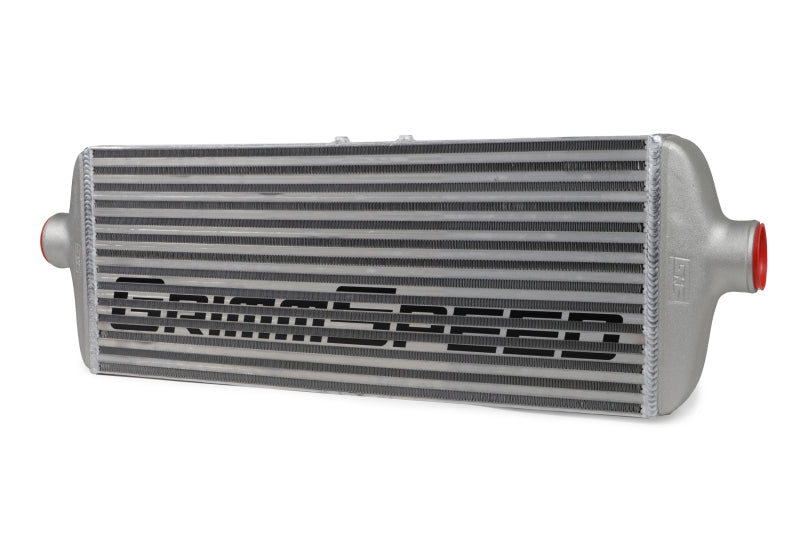 GrimmSpeed 2008-2014 Subaru STI Front Mount Intercooler Kit Raw Core / Red Pipe