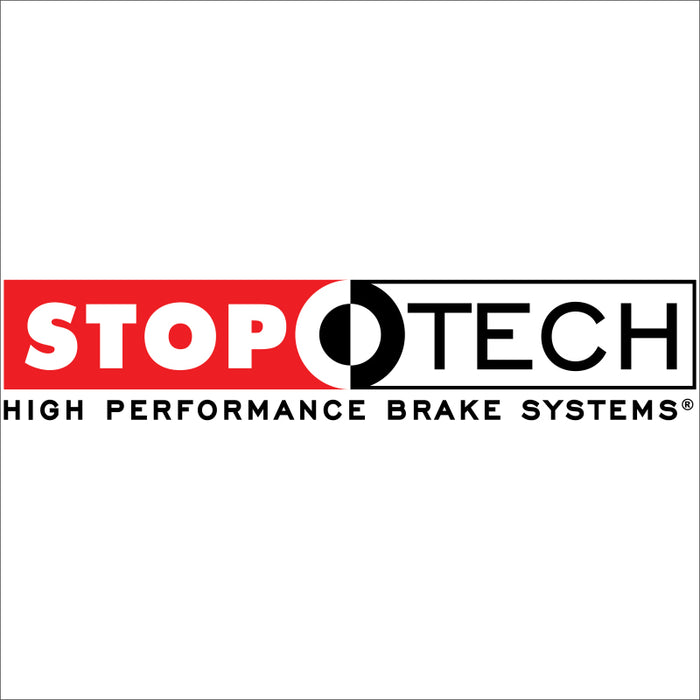 StopTech Power-Slot Slotted Front Left Rotor 2005-2017 STI