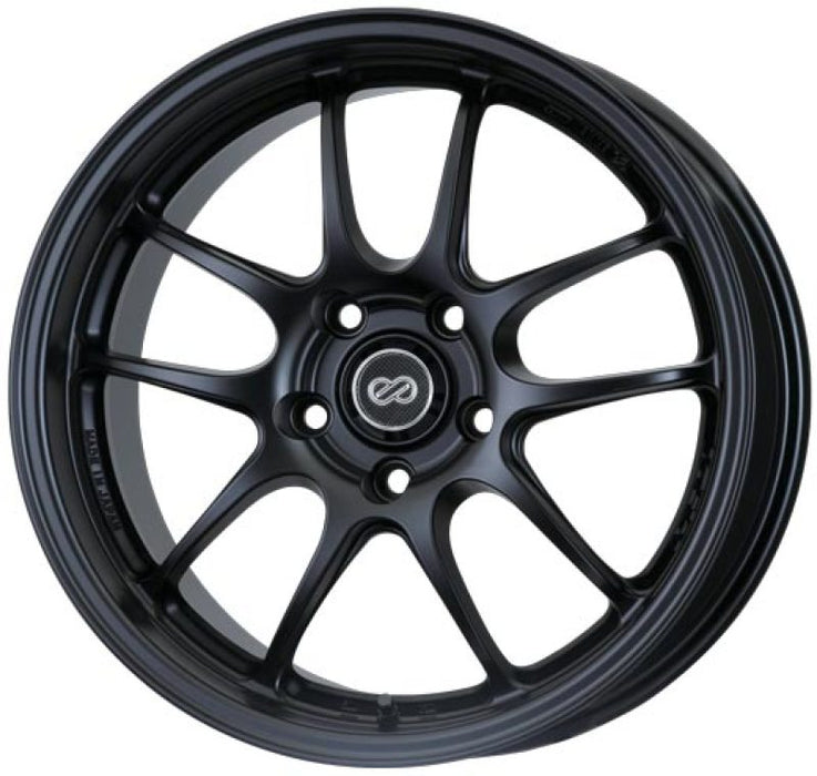 Enkei PF01 17x7 4x100 38mm Offset Matte Black