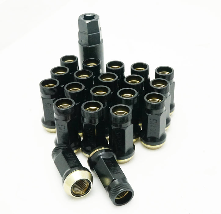 Muteki SR45R Lug Nut Kit 12x1.5 - Black