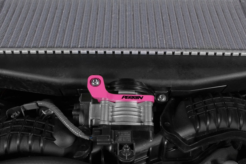 Perrin Top Pink Top Mount Intercooler Bracket 2022-2023 WRX / 2019-2023 Ascent/Legacy/Outback