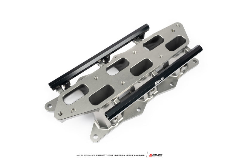 AMS Performance Port Injection Lower Manifold - Gunmetal 2023+ Nissan Z