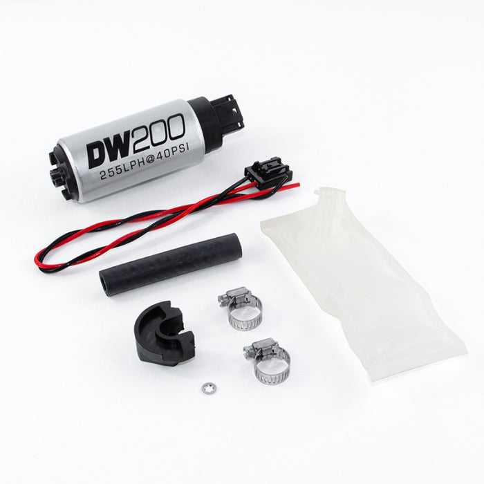 DeatschWerks DW200 In-Tank Fuel Pump w/ Install Kit 1995+ Nissan 240sx/Silvia S14/S15 255 LPH
