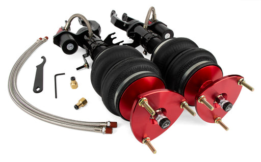 Air Lift Performance Front Kit tailored for the 2008-2017 Nissan GT-R R35, designed to offer adjustable front suspension for enhanced handling and a customizable vehicle stance.