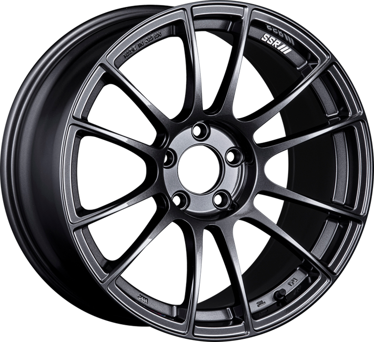 SSR GTX04 19x9.5 5x114.3 38mm Offset Dark Gunmetal