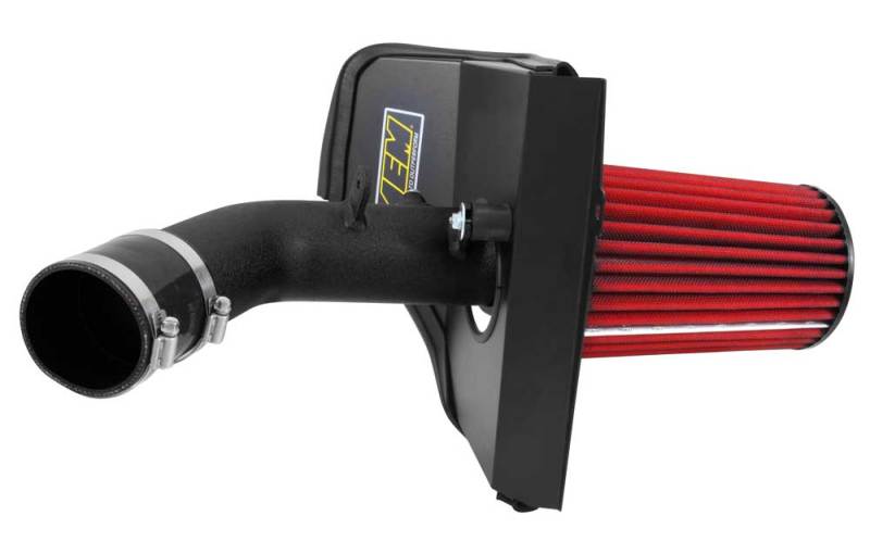 AEM Wrinkle Black Cold Air Intake System 2015-2017 STI