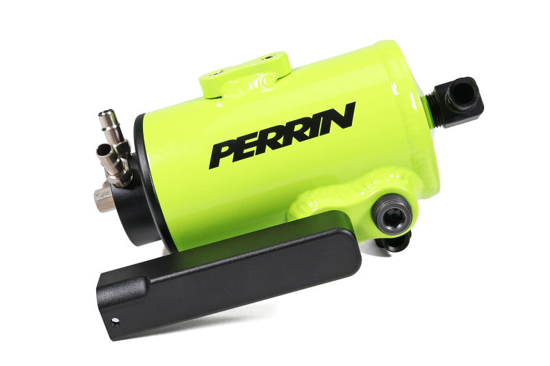 Perrin Neon Yellow Air Oil Separator 2022-2023 WRX