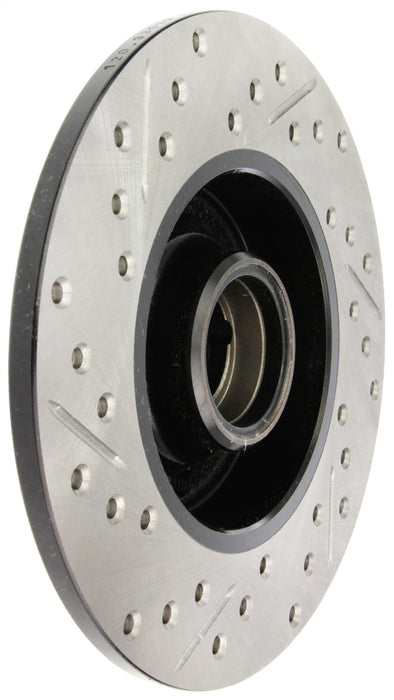 StopTech 99-02 VW Cabrio/Cabriolet / 89-81 Corrado / 93-98 Golf GL Slotted & Drilled Left Rear Roto