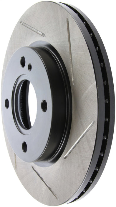 StopTech 2011-2013 Ford Fiesta 1.6L Slotted Left Front Rotor