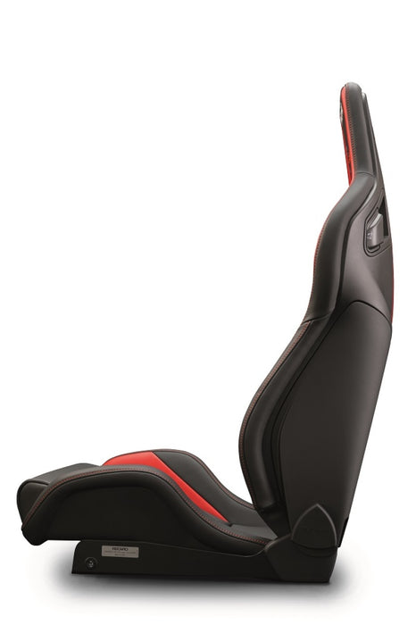 Recaro Sportster CS Nurburgring Edition Passenger Seat - Black/Red Leather/Black Leather