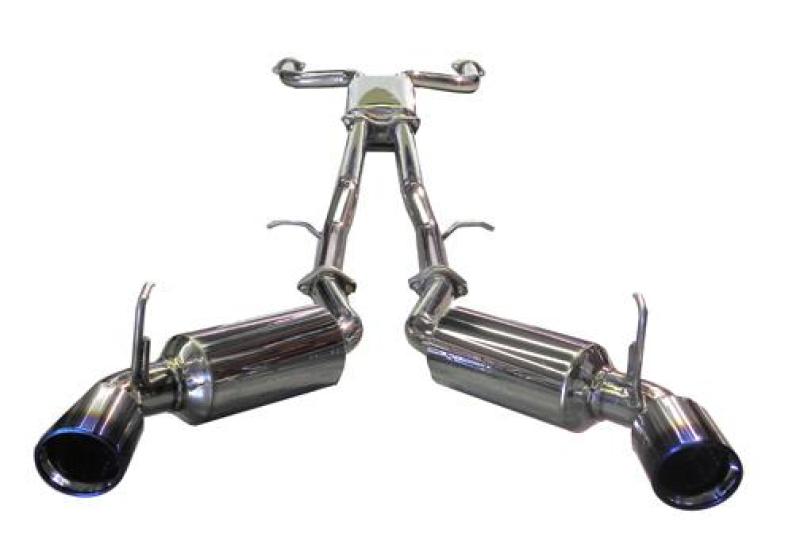 Injen Dual 60mm SS Cat-Back Exhaust w/ Built In Resonated X-Pipe 2003-2008 350Z