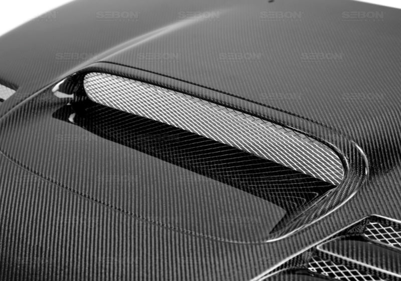 Seibon CWII-Style Carbon Fiber Hood 2011-2014 WRX / 2008-2014 STi